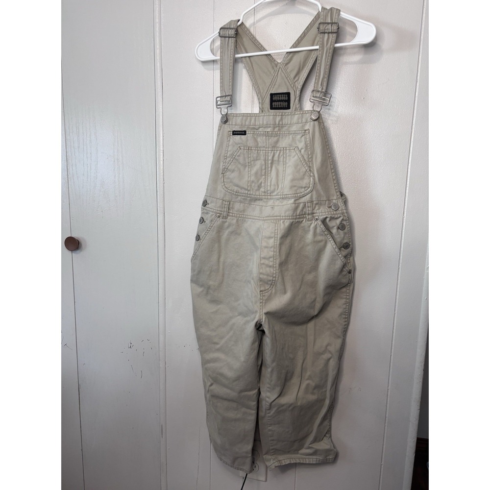 Squeeze Kids Khaki Beige Overalls Jumpsuit - Picture 2 of 10